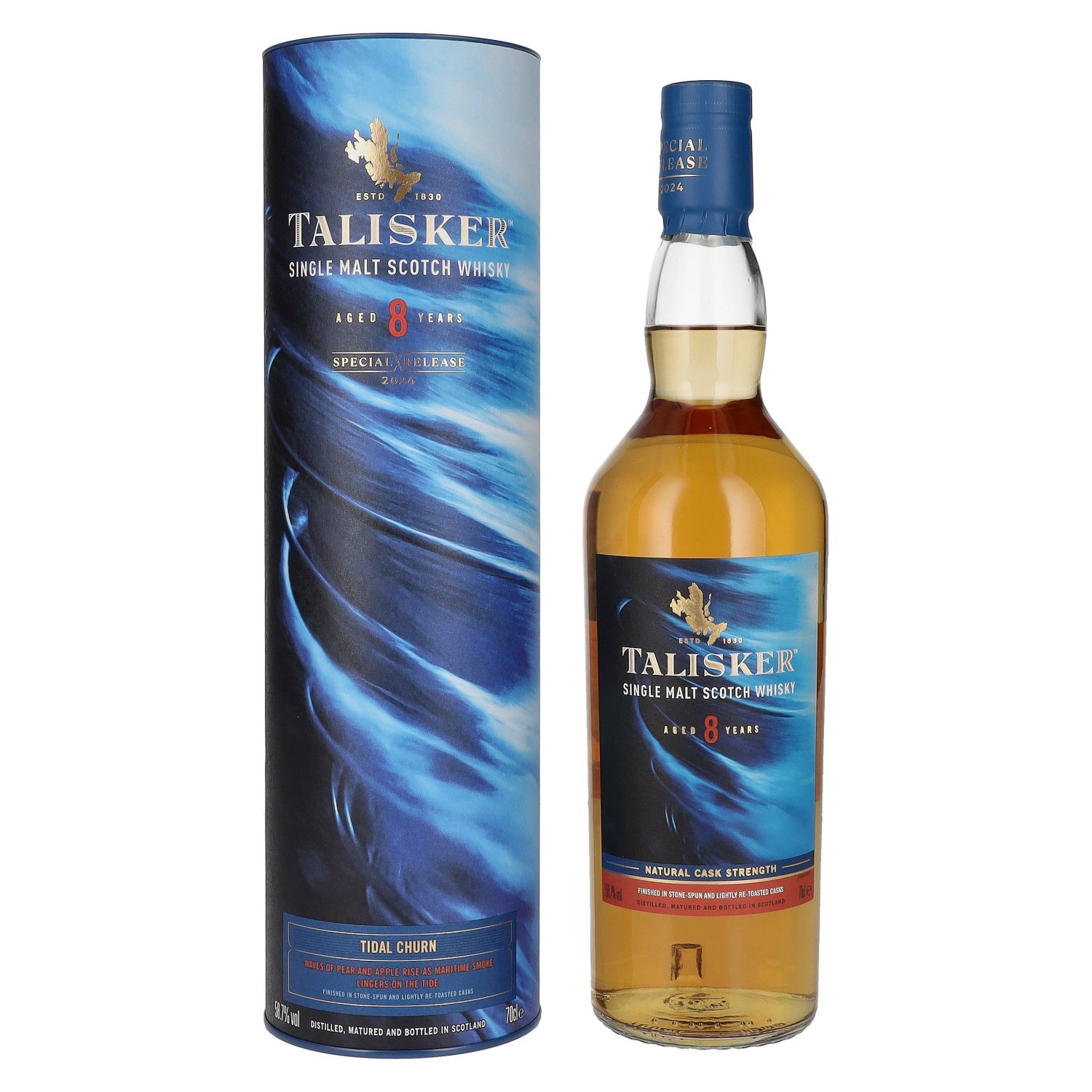 Talisker 8 Years Old Tidal Churn Single Malt Special Release 2024