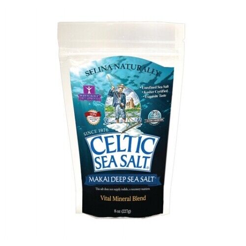 Makai Deep Coarse Sea Salt 8 Oz Di Celtic Sea Salt