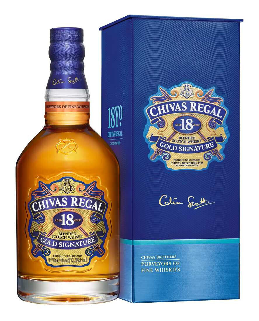 Chivas Regal Gold Signature 18 Anni Blended Scotch Whisky 70cl