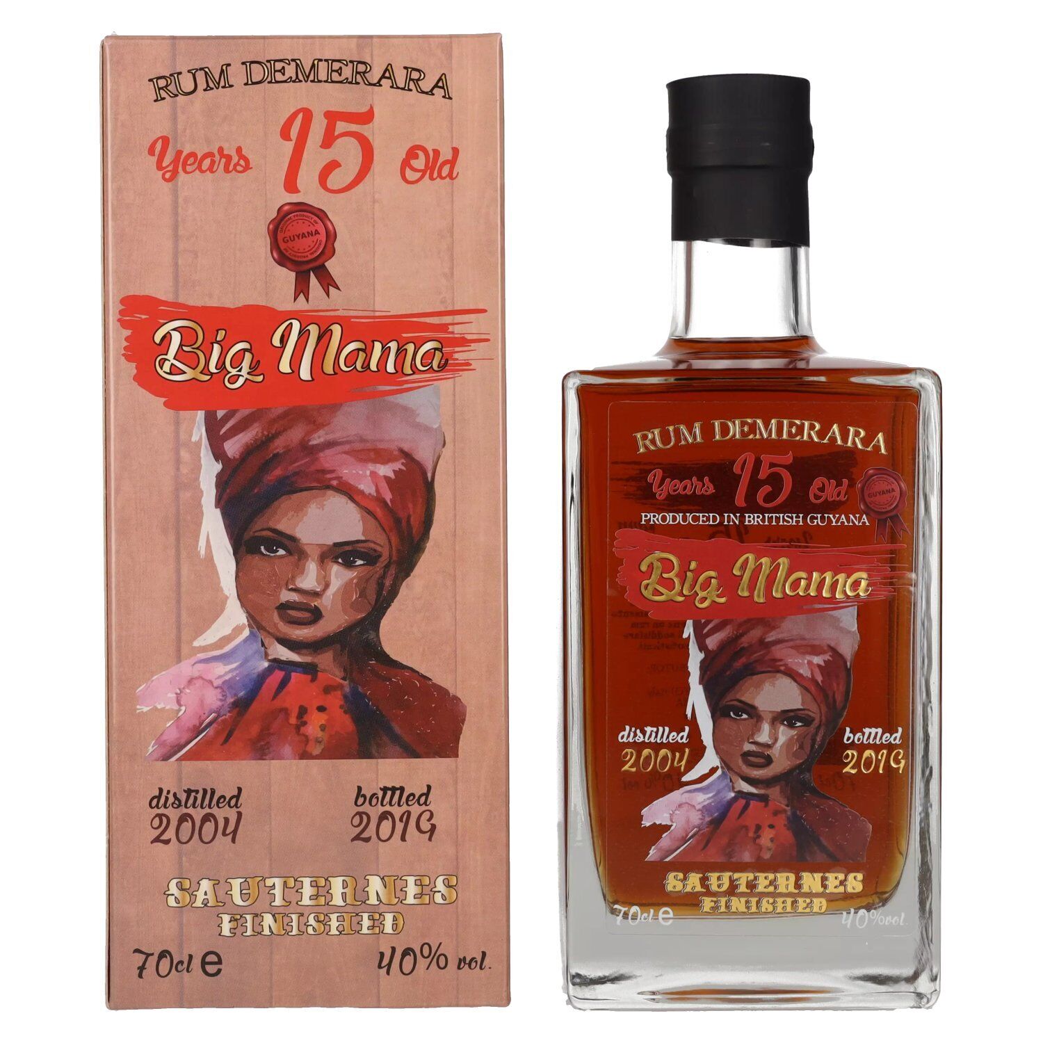 Big Mama 15 Years Old Rum Demerara Sauternes Finished