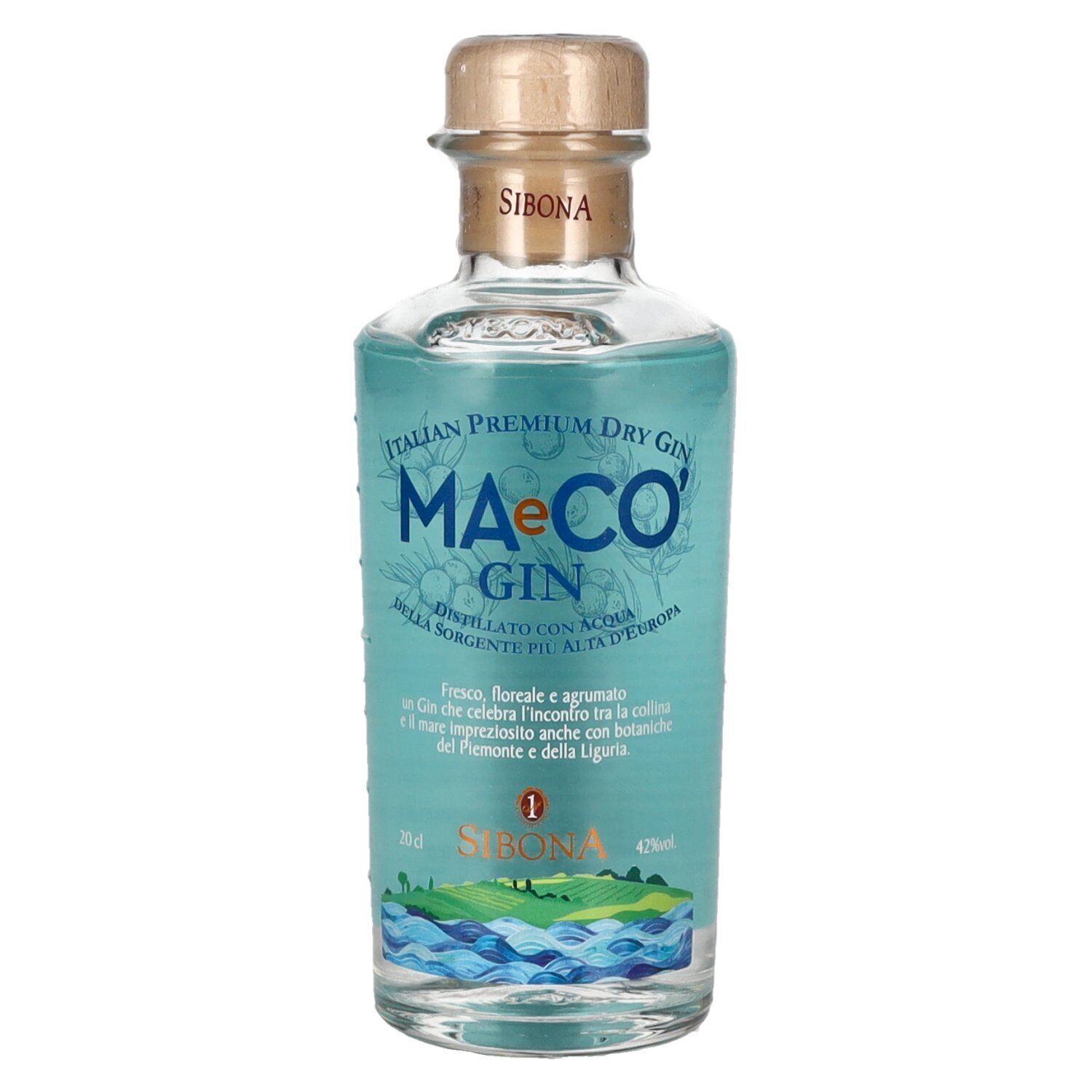 Sibona MAeCO Italian Premium Dry Gin