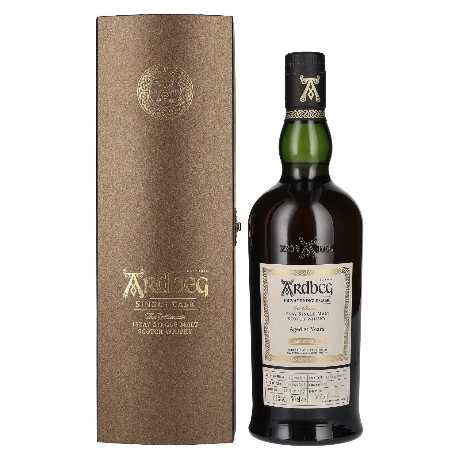 Ardbeg 21 Years Old The Ultimate Private Single Cask Whisky