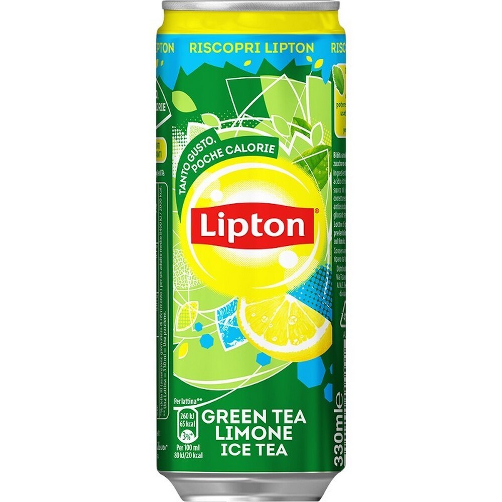 Lipton Ice Tea Lattina Green 33cl X24 pz