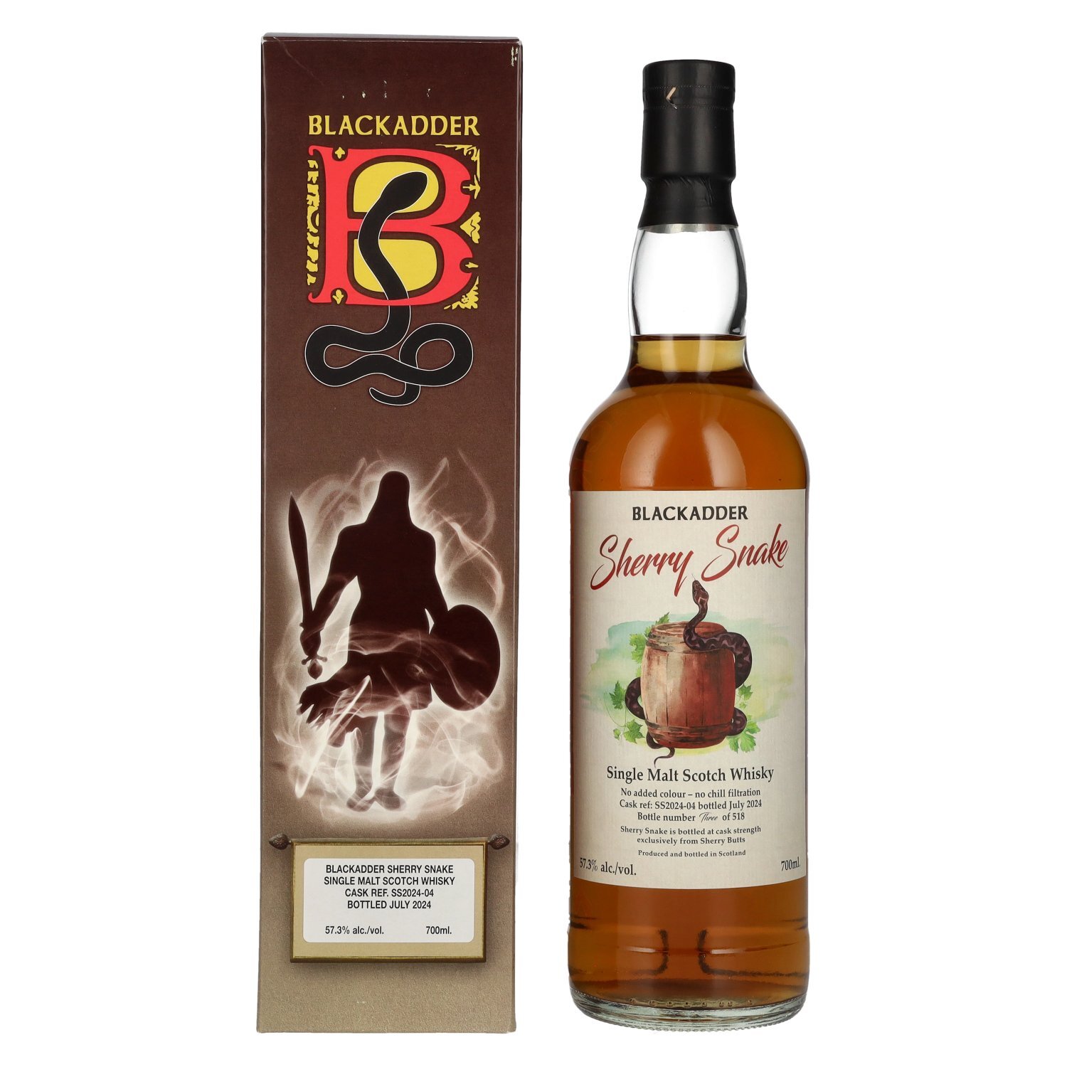 Blackadder SHERRY SNAKE Single Malt Scotch Whisky