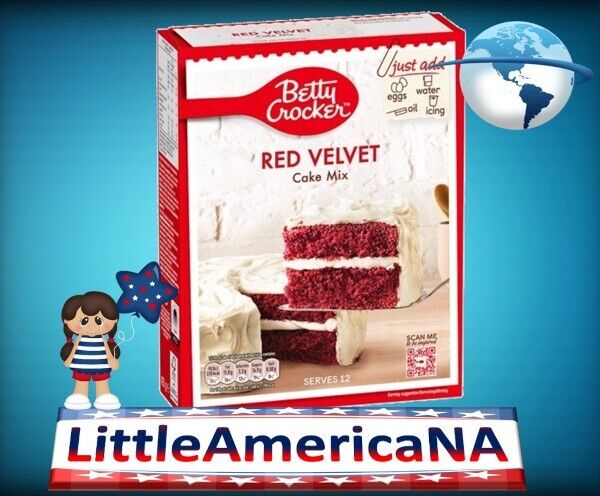 BETTY CROCKER RED VELVET CAKE MIX