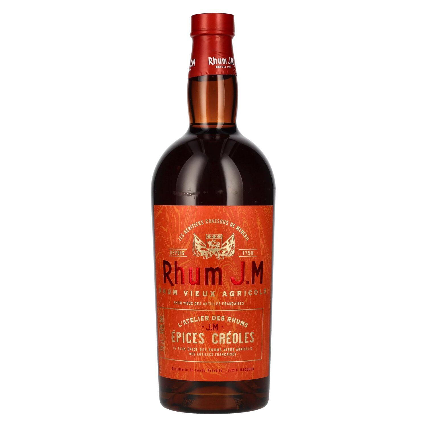 Rhum J.M ÉPICES CRÉOLES Rhum Agricole