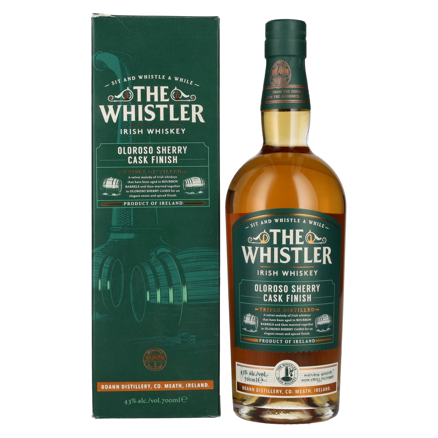 The Whistler Irish Whiskey OLOROSO SHERRY CASK FINISH