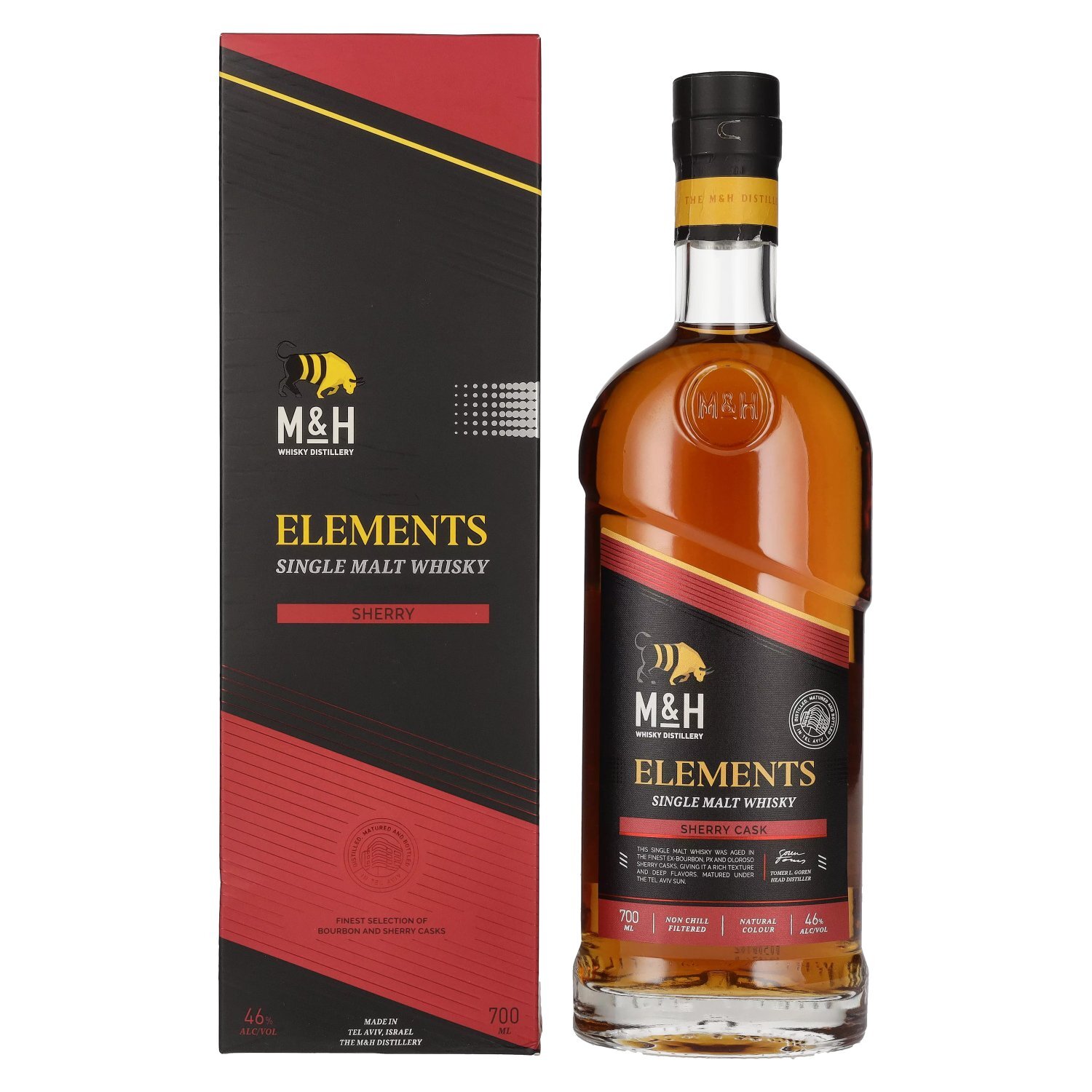 M&H ELEMENTS Sherry Cask Single Malt Whisky