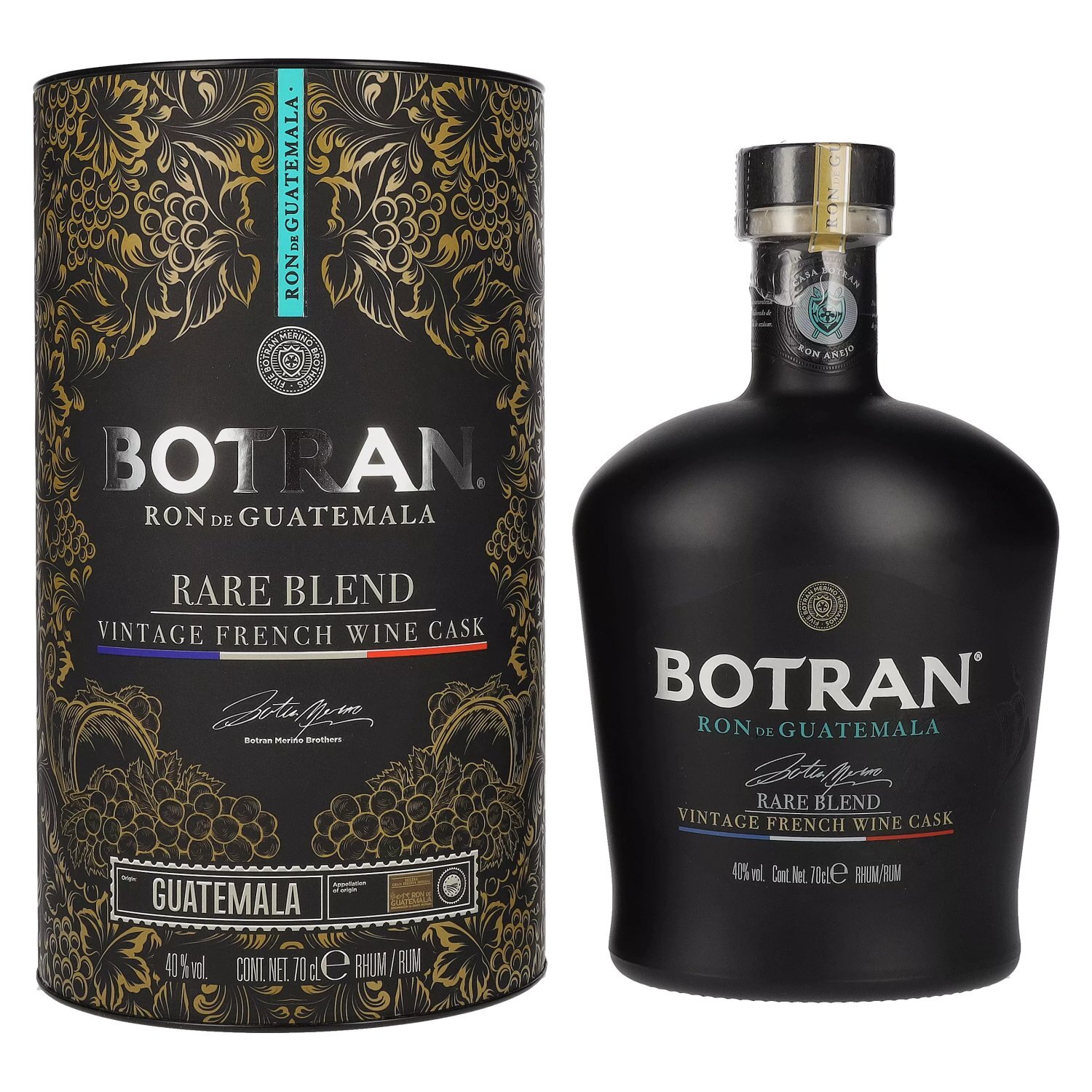 Botran Ron RARE BLEND Vintage French Wine Cask