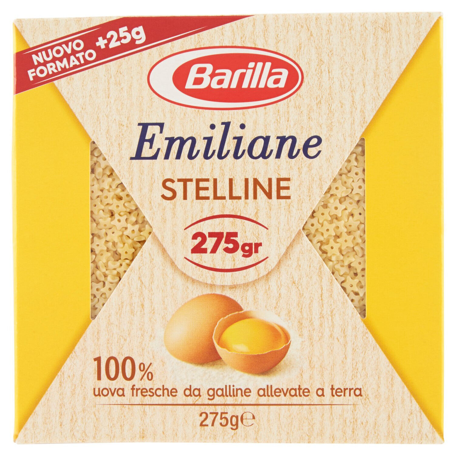 Barilla Emiliane Stelline all'Uovo 275g