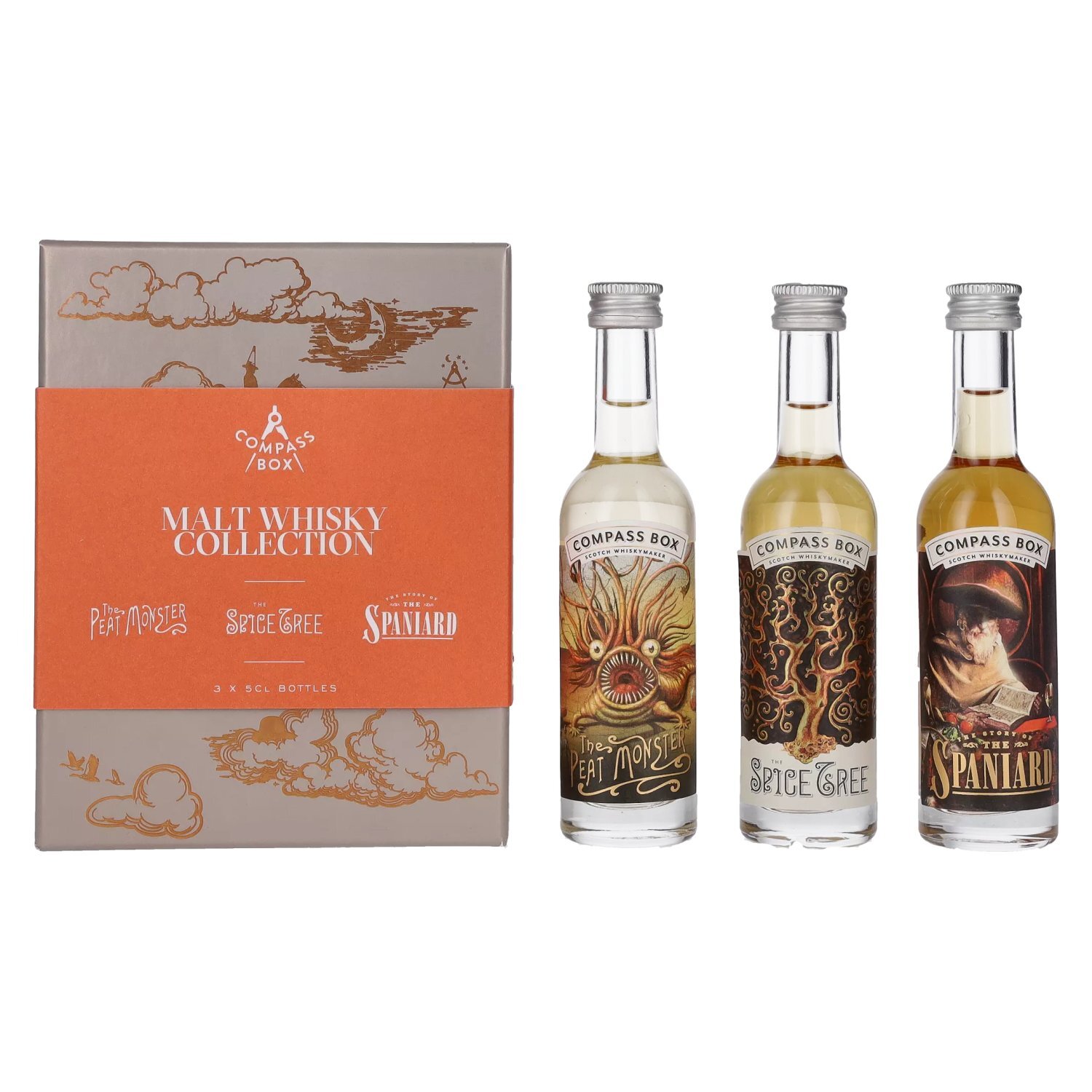 Compass Box Blended Malt Whisky Collection 3x0,05l MINISET
