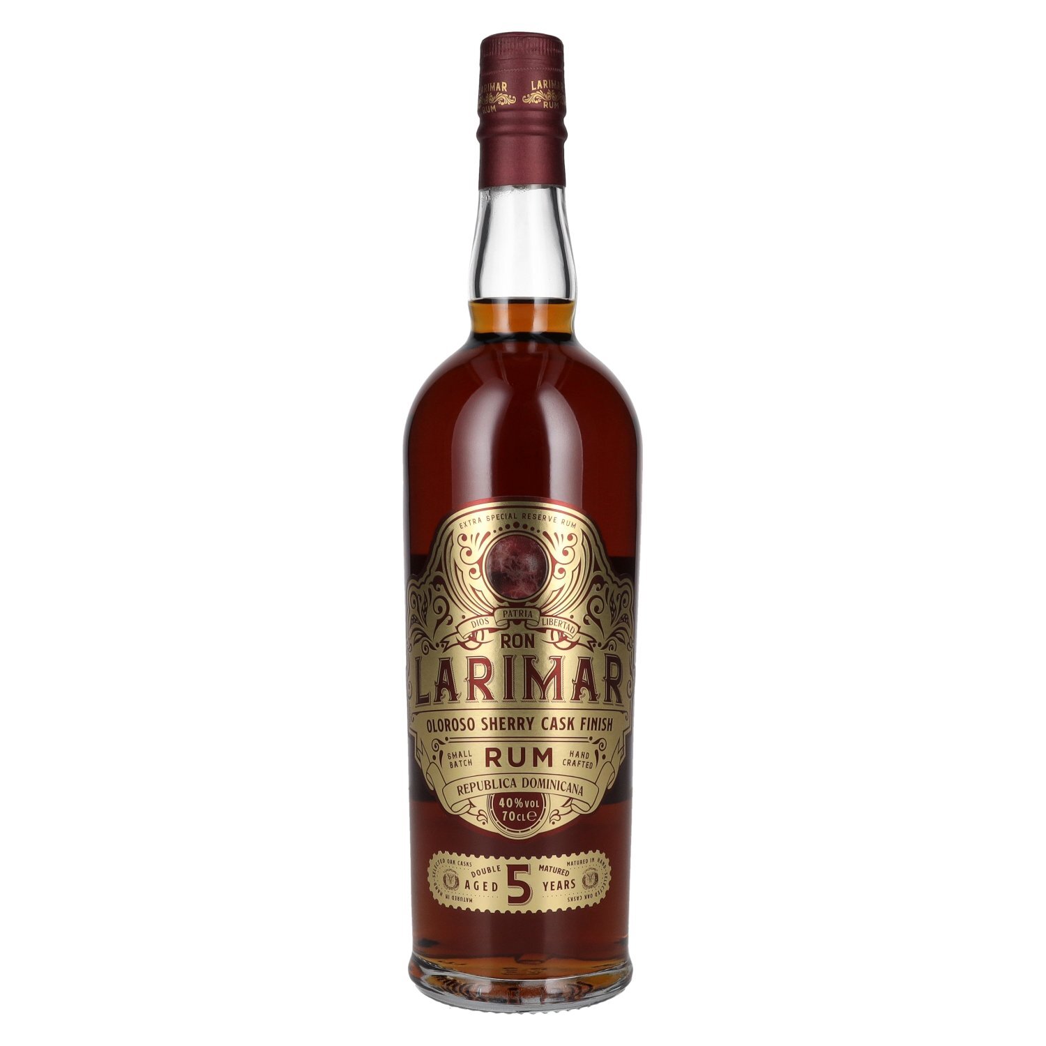 Ron Larimar 5 Years Old Small Batch Rum Oloroso Sherry Cask Finish