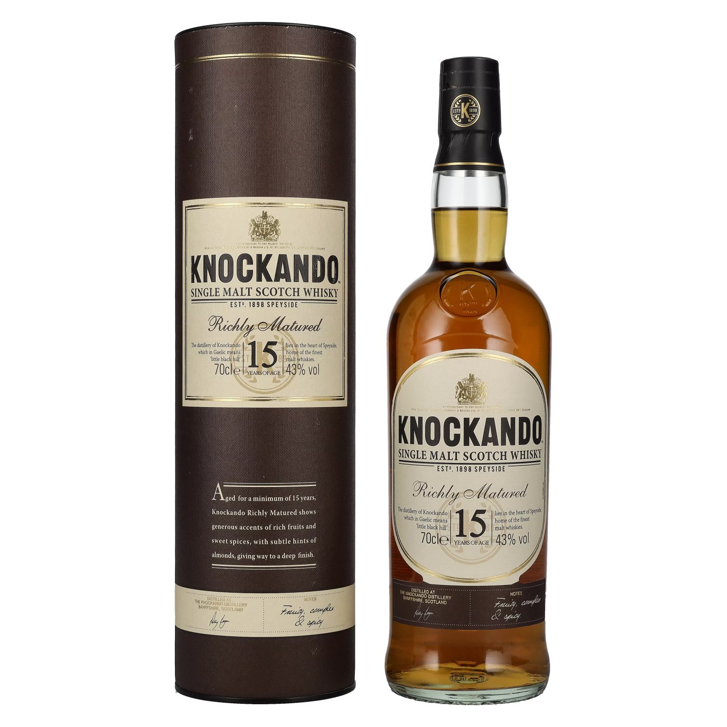 Knockando 15 Years Old Richly Matured