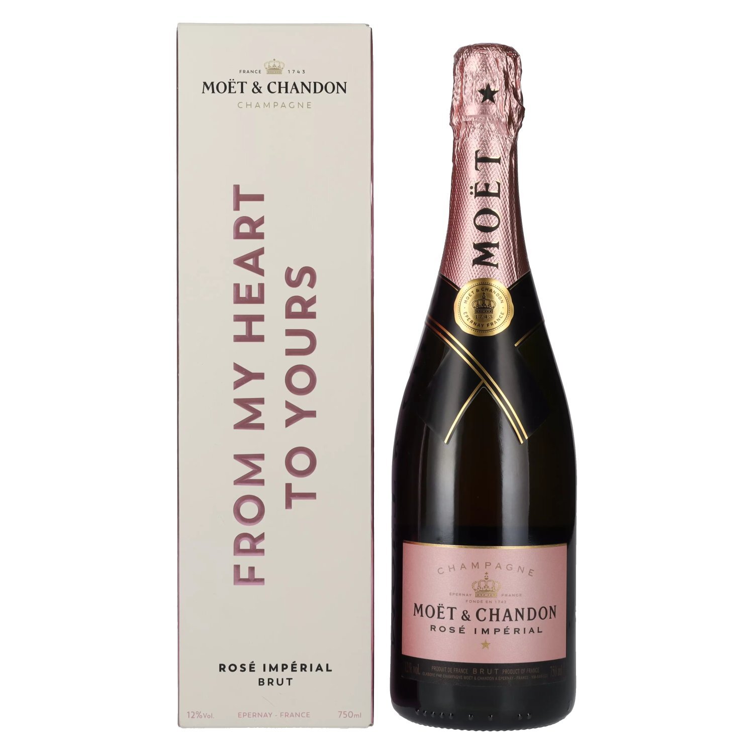 Moët & Chandon Champagne ROSÉ IMPÉRIAL Brut Say Yes To Love