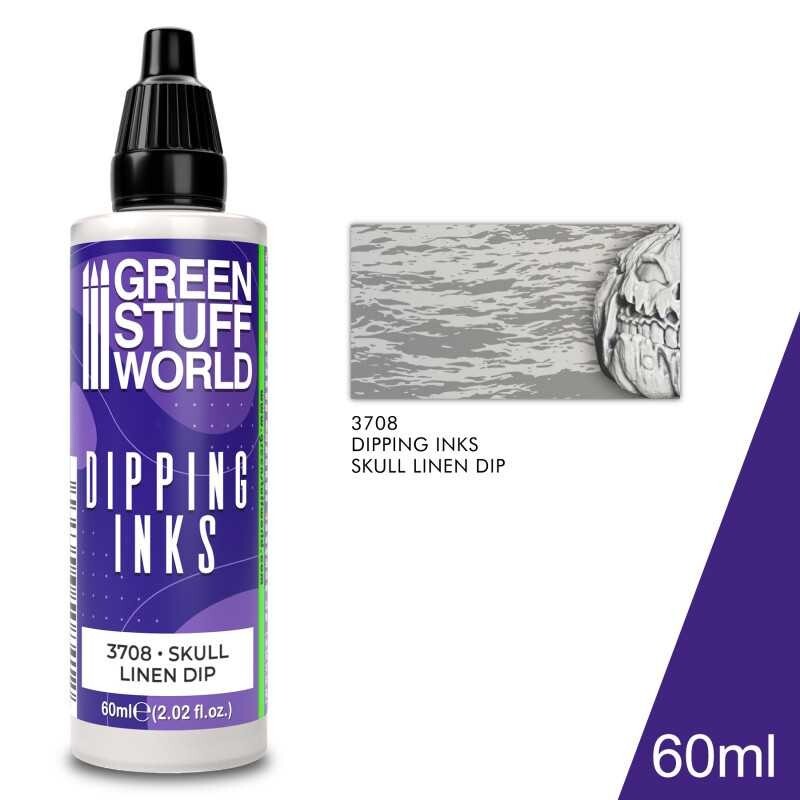 Vernice Dipping ink 60 ml - Skull Linen Dip  - Contrast instant speed paint