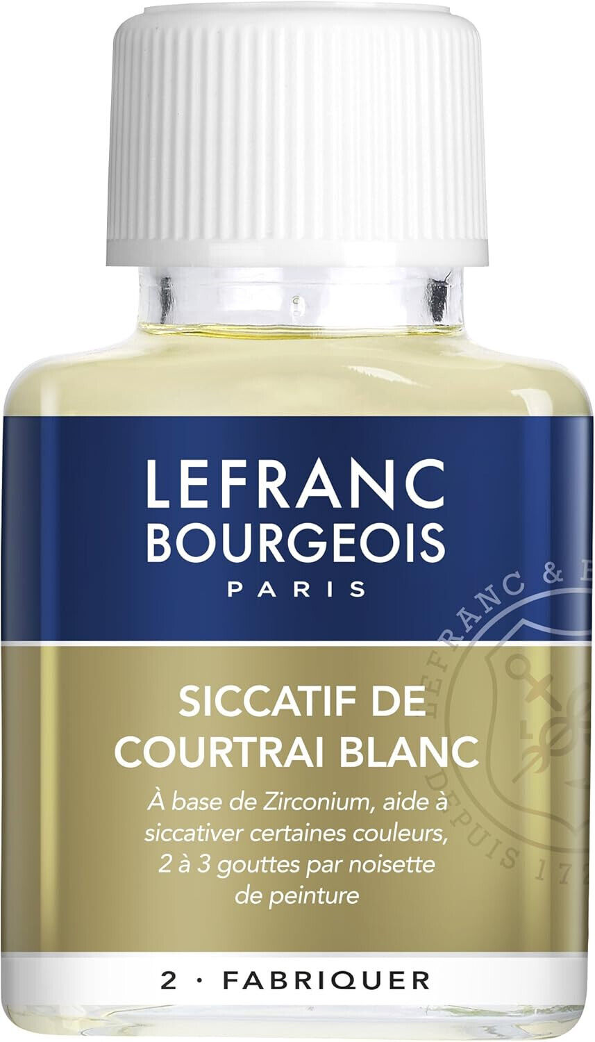 Lefranc Bourgeois 300051 - Essiccante di Courtrai Bianco - 75 ml