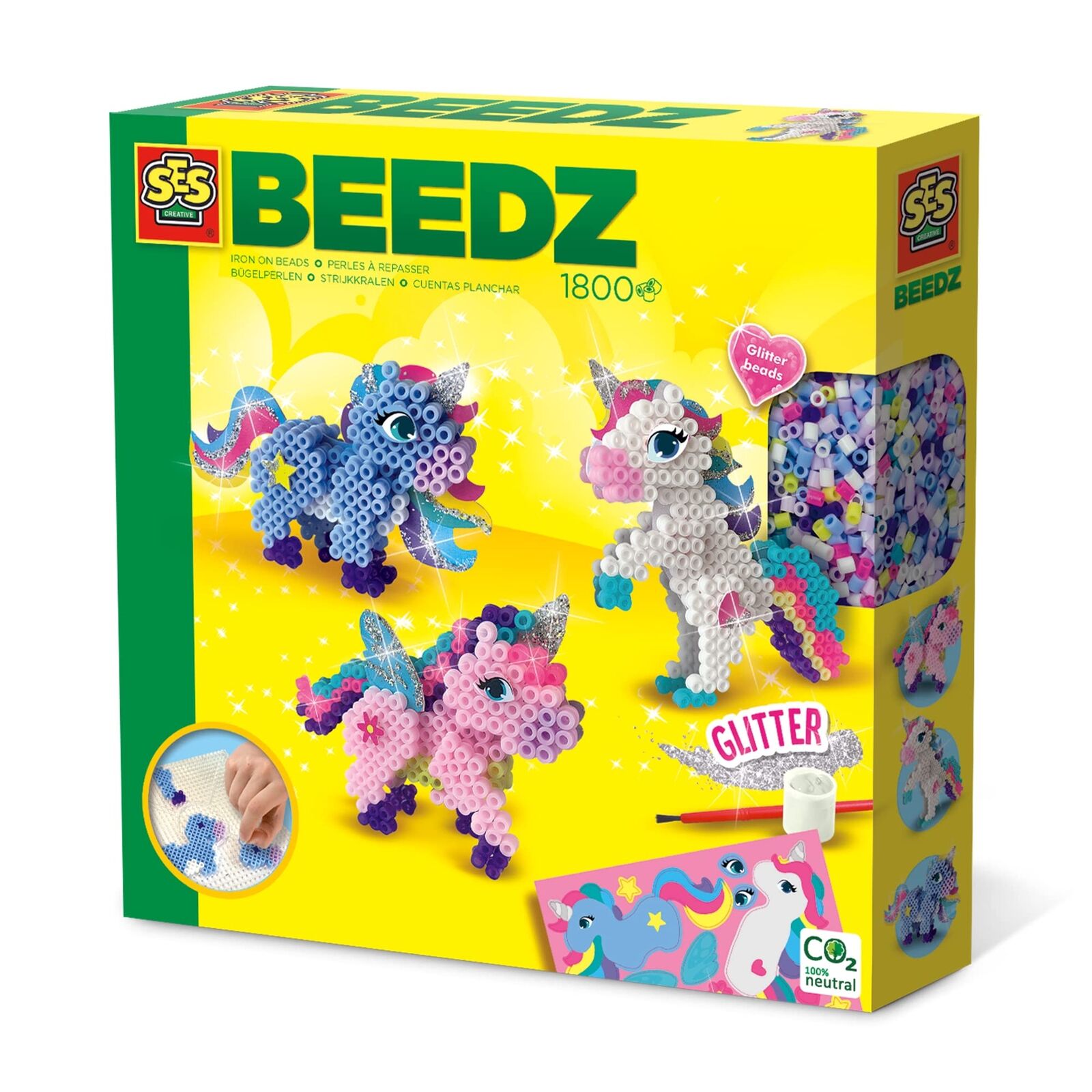 Iron on Beads - Unicorns