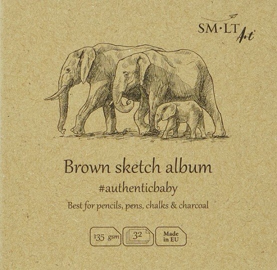 Sketch Album 32 fogli per disegno SMLT Art - 135 g/mq  FB-32(135)NTB/9 (142SMLT)