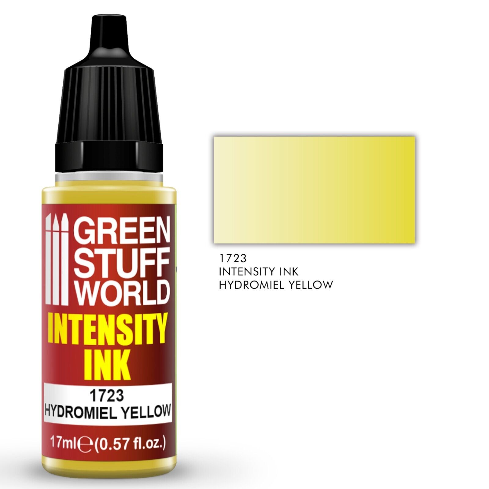 Intensity Ink - HYDROMIEL YELLOW - Giallo Aerografo Acrílico Inchiostro