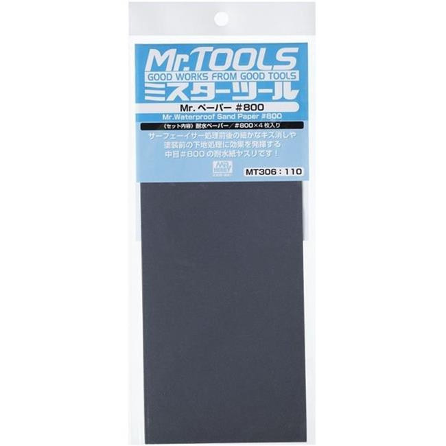 Mr. Waterproof Sand Paper #800 (4pcs)