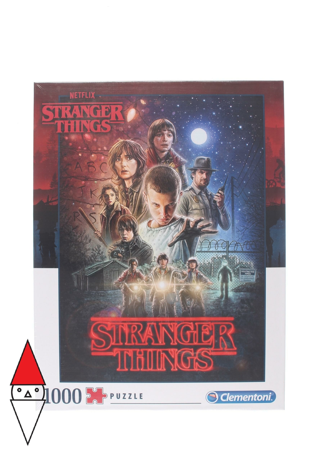 PUZZLE TEMATICO CLEMENTONI FILM E SERIE TV STRANGER THINGS 1000 PZ