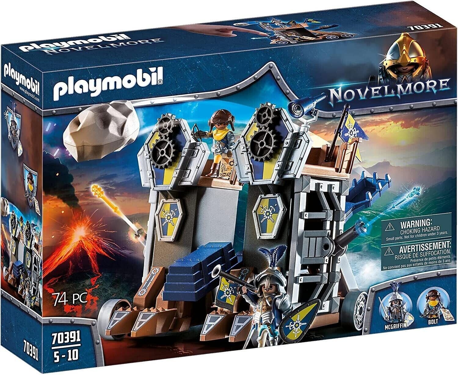 PLAYMOBIL 70391 Catapulta mobile di Novelmore