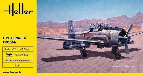 T-28 FENNEC /TROJAN 1/72 - HELLER 80279