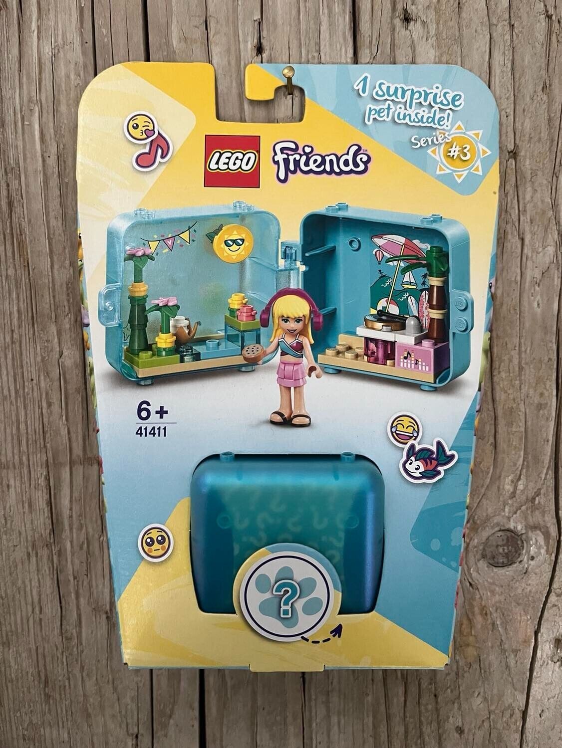 Lego Friends Serie 3 il Cubo delle Vacanze di Stephanie