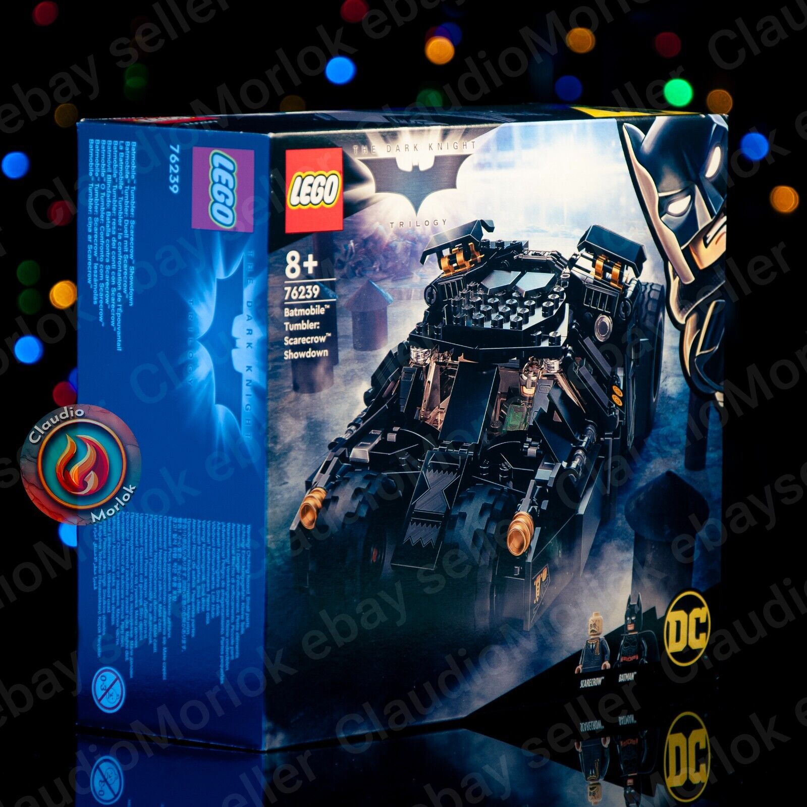 ⭐ LEGO 76239 Batmobile Tumbler Resa dei conti con Scarecrow DC Batman Showdown