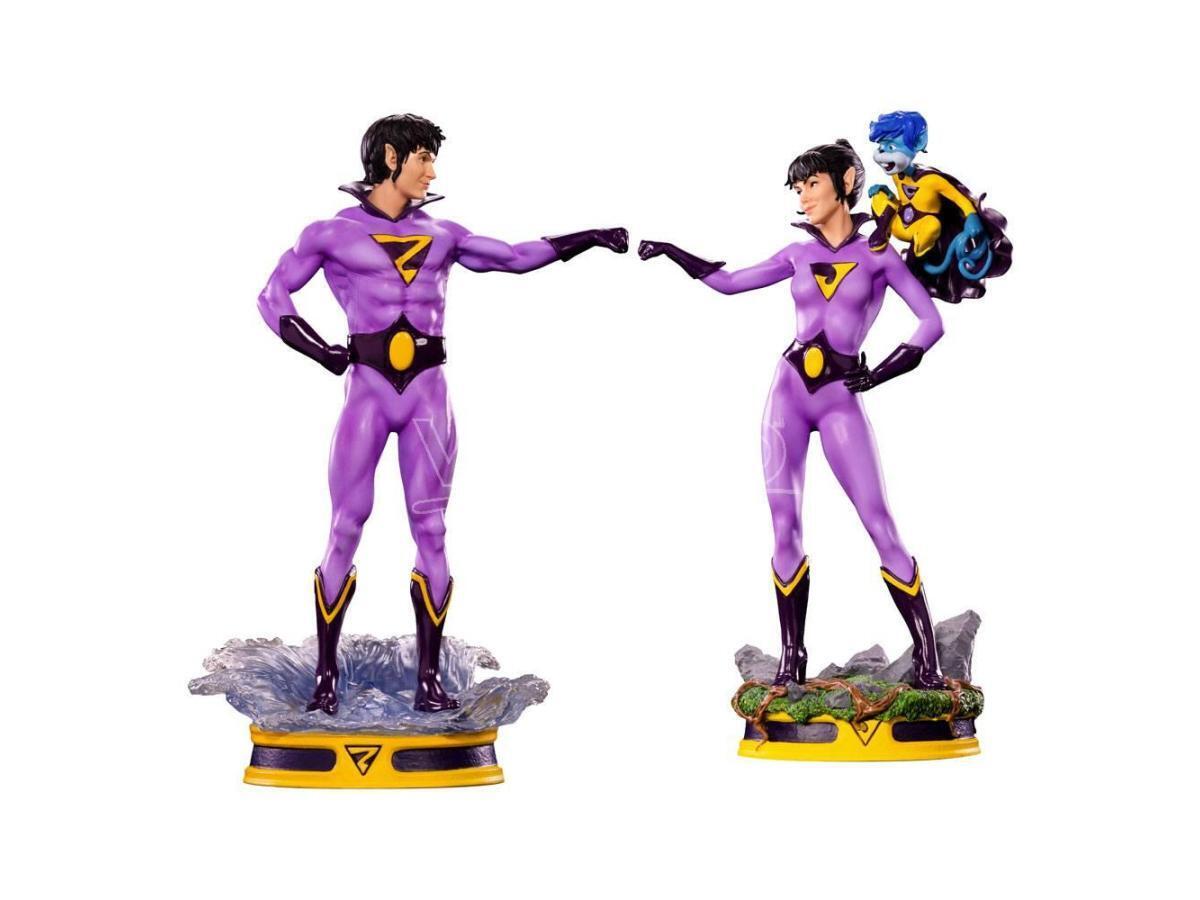 Dc Comics Art Scale Statuas 1/10 Wonder Twins 20 - 21 Cm Iron Studios