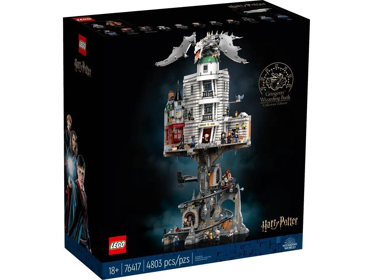 LEGO 76417 Harry Potter Gringotts Magico Banca Collezionisti’ Edizione 4803