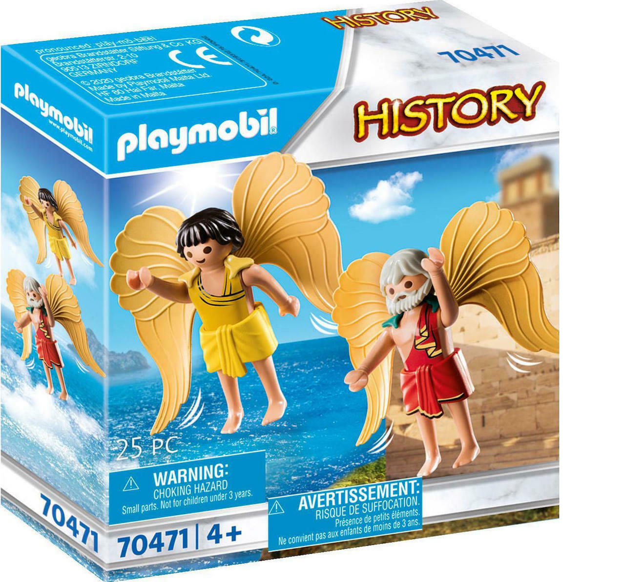 Playmobil History 70471 Dedalo e Icaro