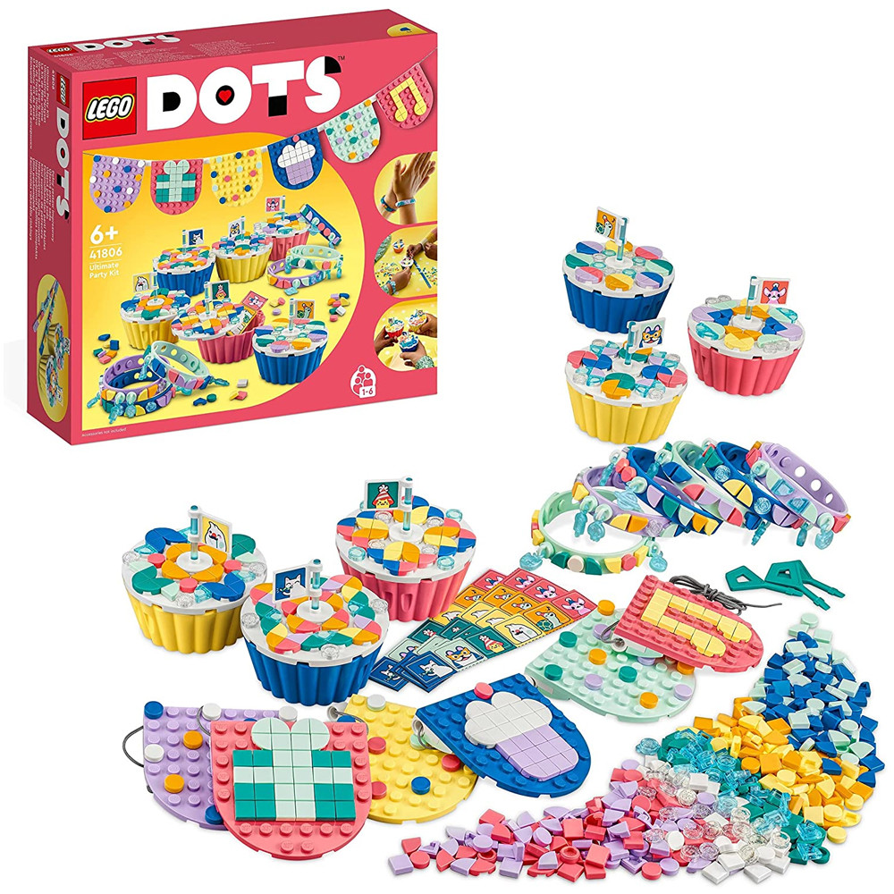 LEGO 41806 DOTS GRANDE KIT DELLE FESTE PARTY COSTRUZIONI BAMBINI