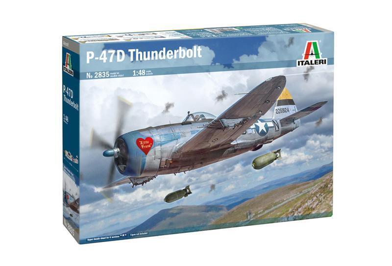 1:48 ITALERI P-47D Thunderbolt (E.T.O.) IT2835