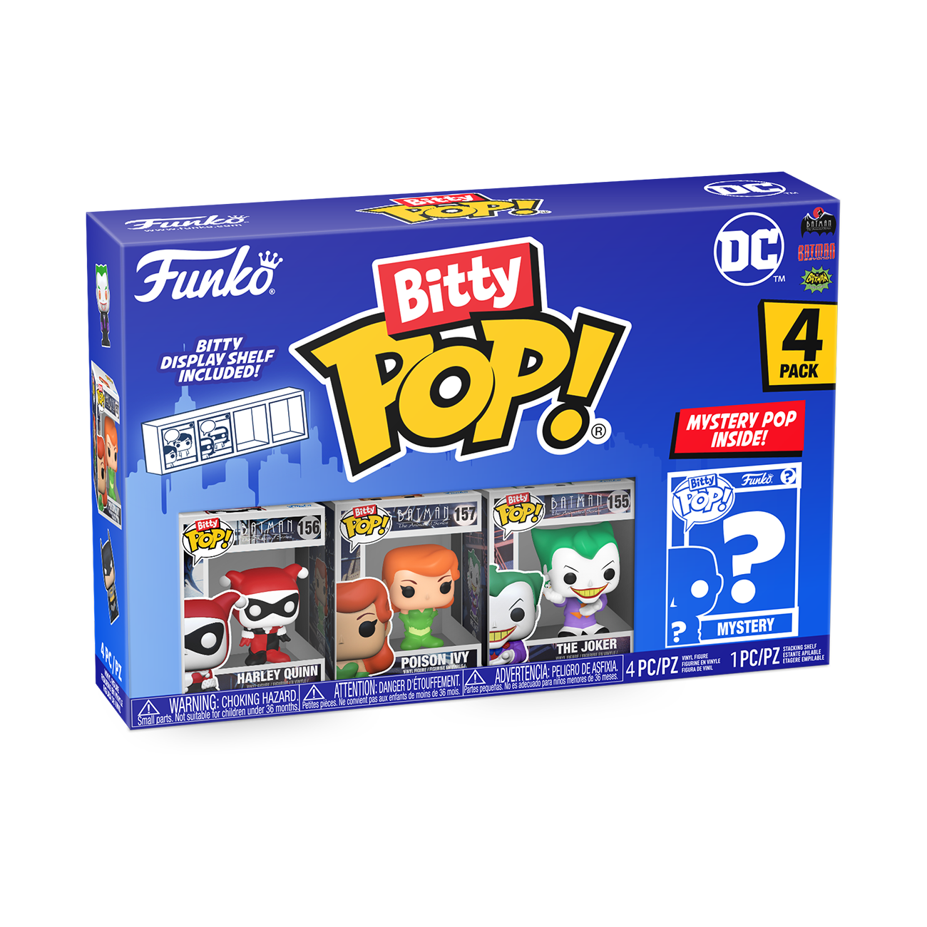 Figura - Dc Comics: Funko Pop! Bitty Pop - Harley Quinn 4pk