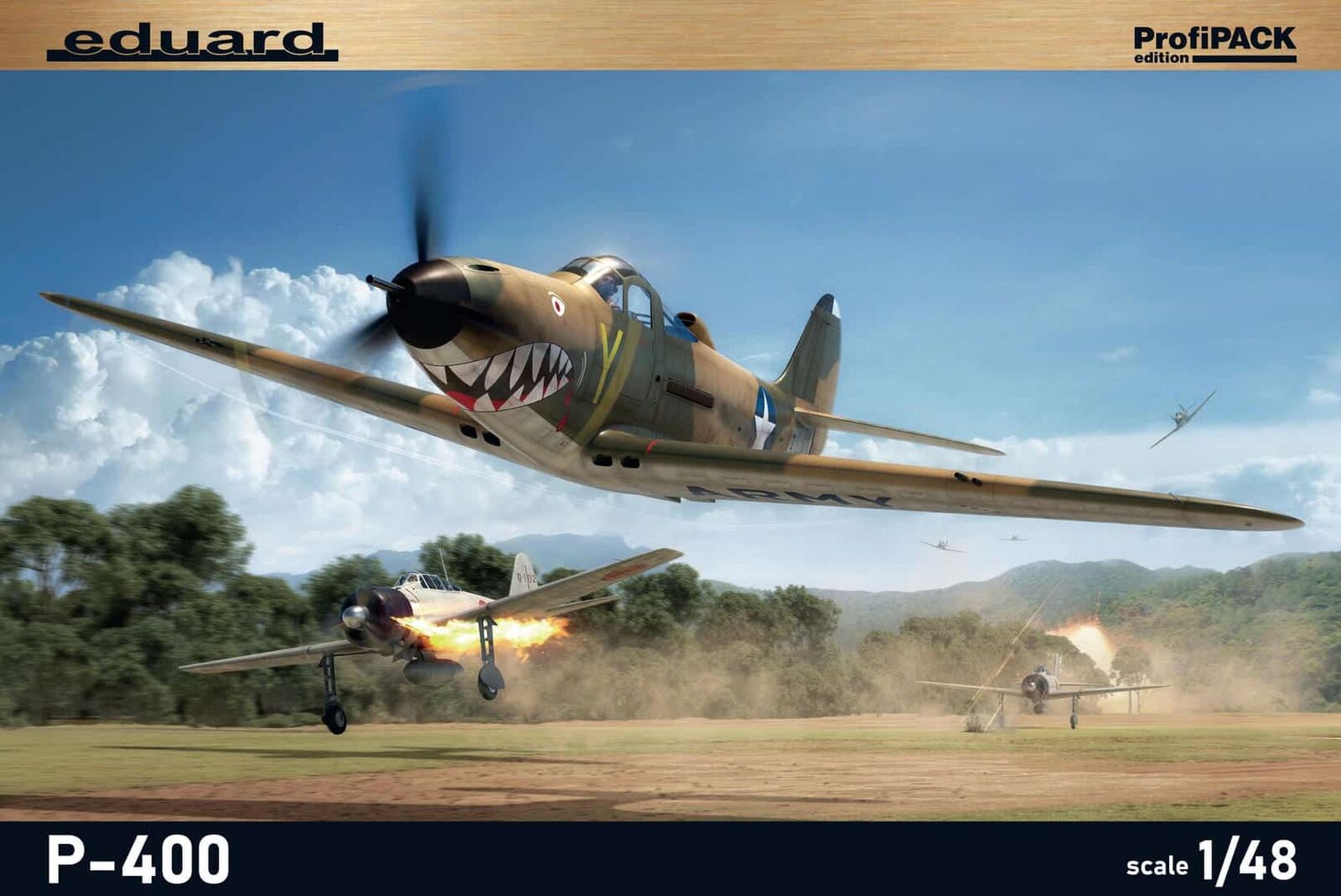 Eduard 8092 P-400 Profipack Edition Kit Montaggio 1/48