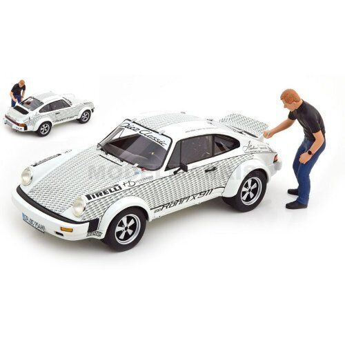 SCHUCO 450024900 PORSCHE - 911 COUPE WITH WALTER ROHRL FIGURE 1969 - SCHUCO - 45
