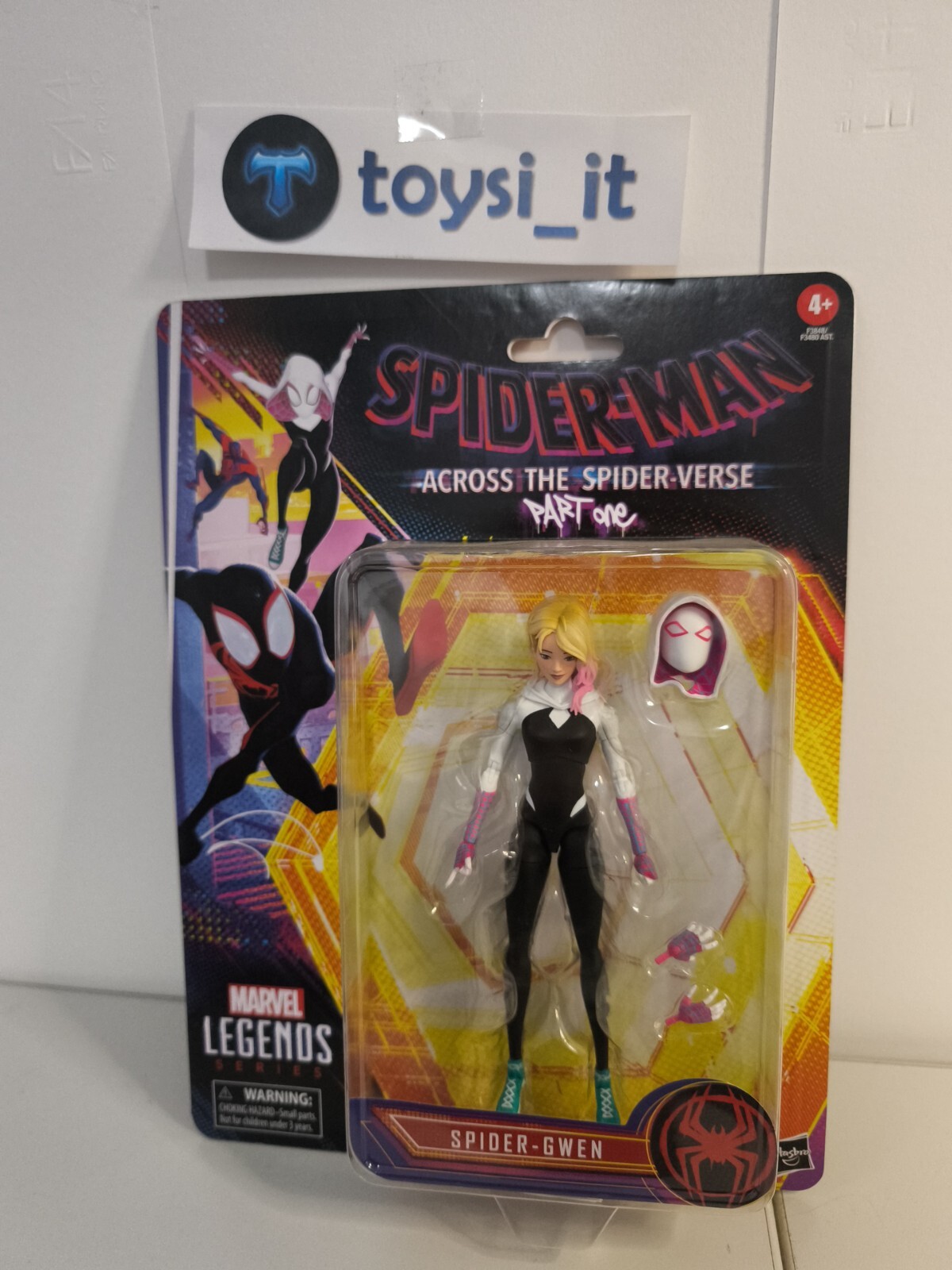 HASBRO MARVEL LEGENDS SPIDER-MAN ACROSS THE SPIDER-VERSE SPIDER-GWEN.