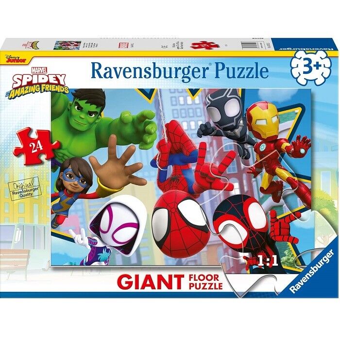 Ravensburger Puzzle Spidey 24 Giant Pavimento 24 Pezzi