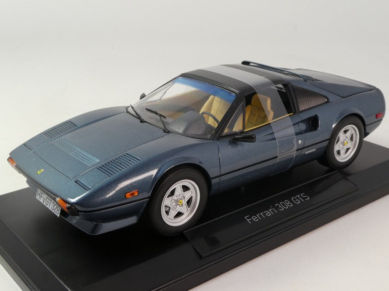 FERRARI 308 GTS QUATTROVALVOLE 1982 MET.BLUE MEDIO LIM.EDITION (187933) NOREV