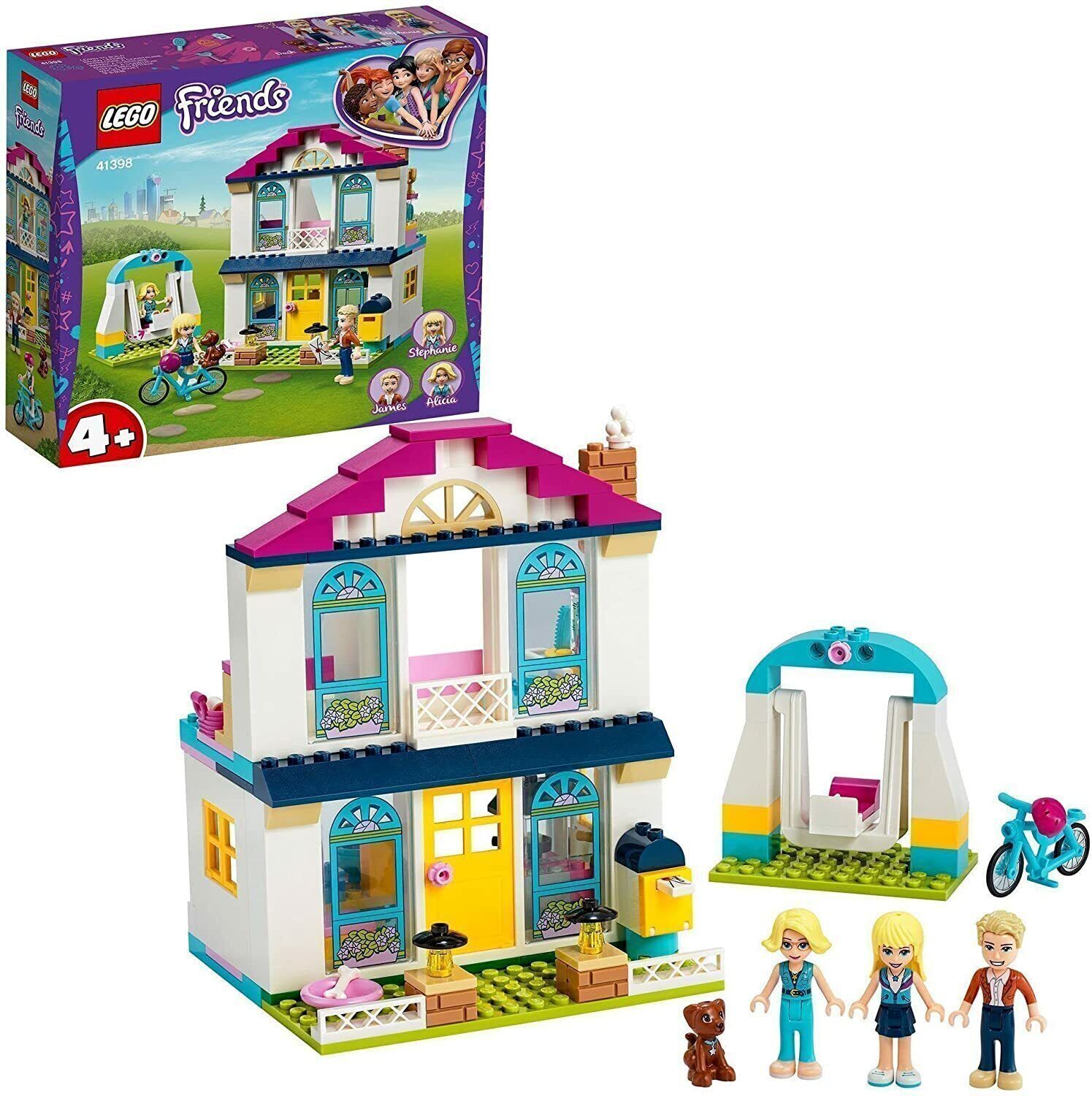 SET LEGO LA CASA DI STEPHANIE FRIENDS 41398