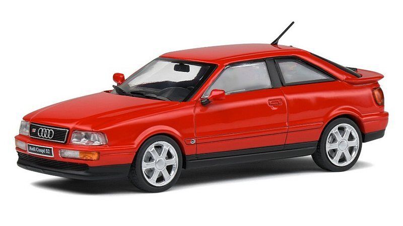 Audi Coupe S2 1992 Laser Red 1:43 SOLIDO 4312201