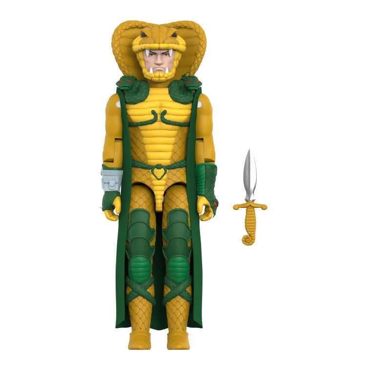 *PREORDER* G.I. Joe ReAction+: SERPENTOR (Cartoon) by Super7