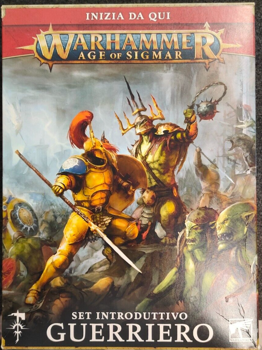 WARHAMMER AGE OF SIGMAR SET INTRODUTTIVO GUERRIERO 80-15 ITA
