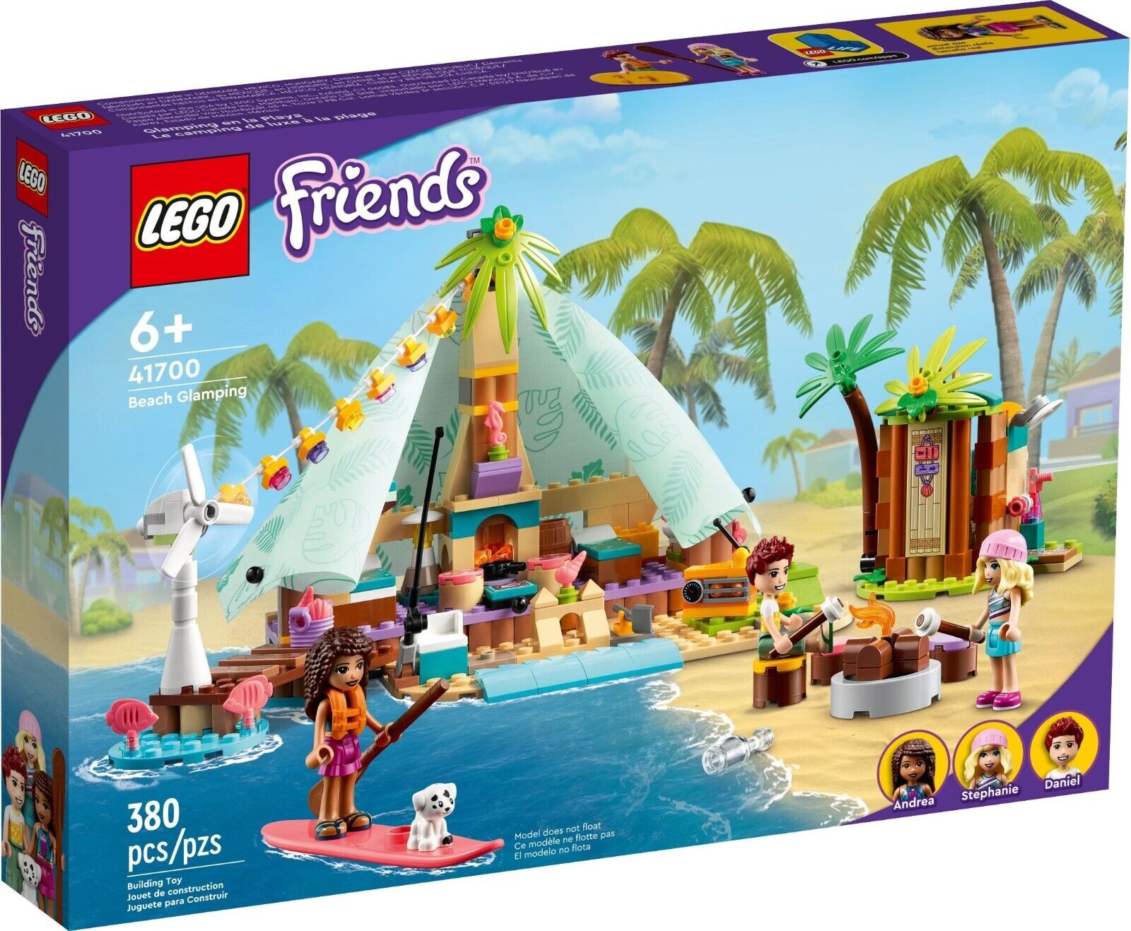 LEGO 41700 - Glamping sulla spiaggia