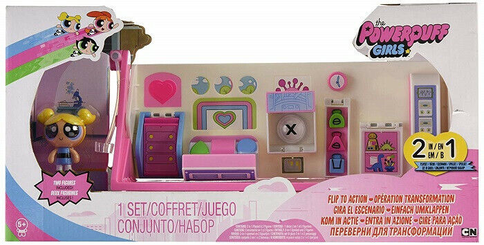 POWERPUFF GIRL playset trasformabile 2 in 1 Anni 5+