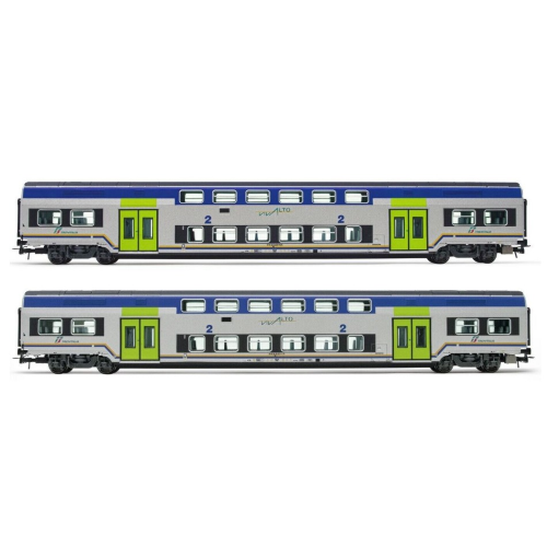 FS TRENITALIA 2-UNIT VIVALTO SCALA H0 1:87 Lima Treni Modellino