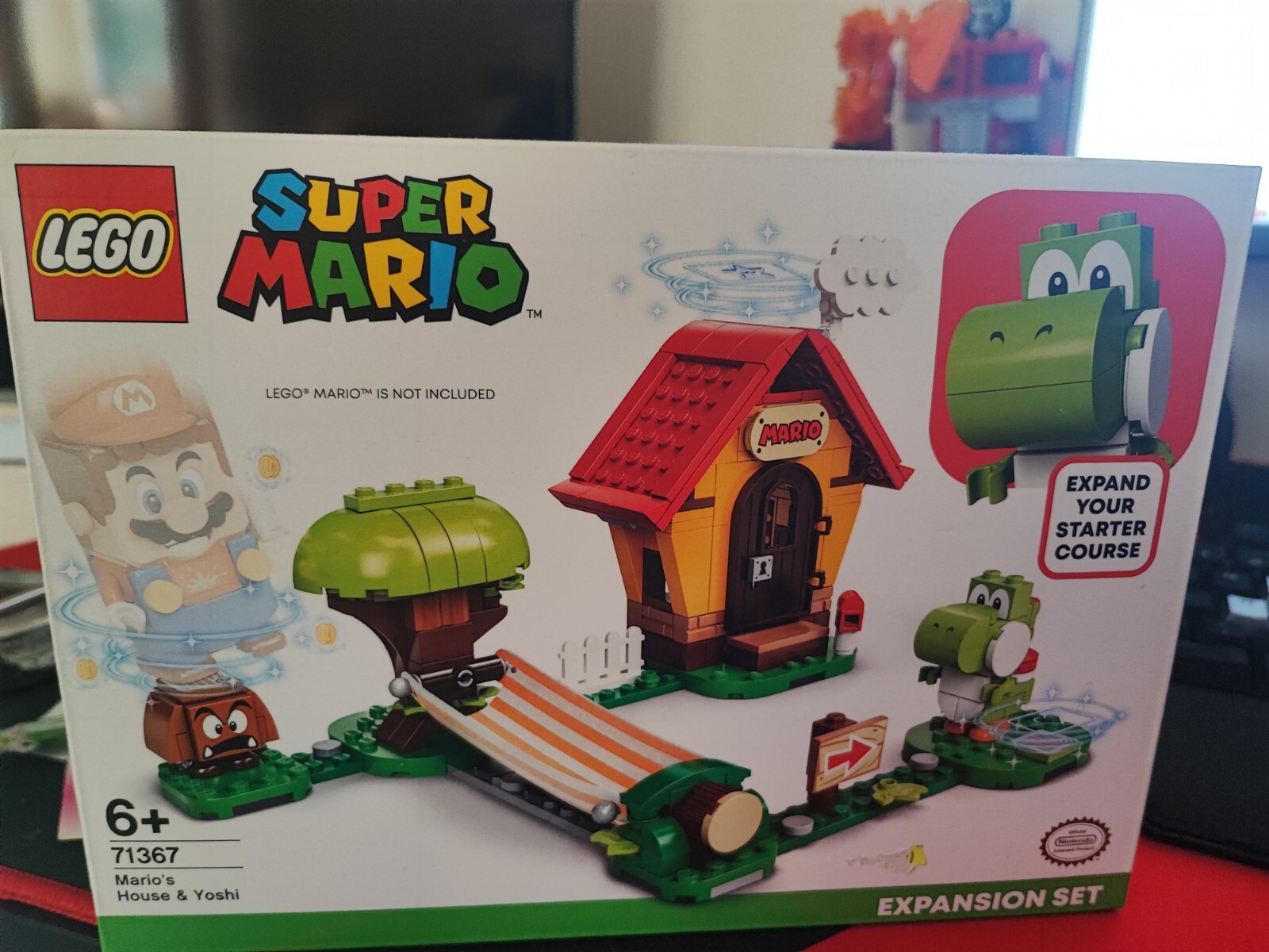 LEGO 71367 SUPER MARIO Casa di Mario e Yoshi - Pack di Espansione