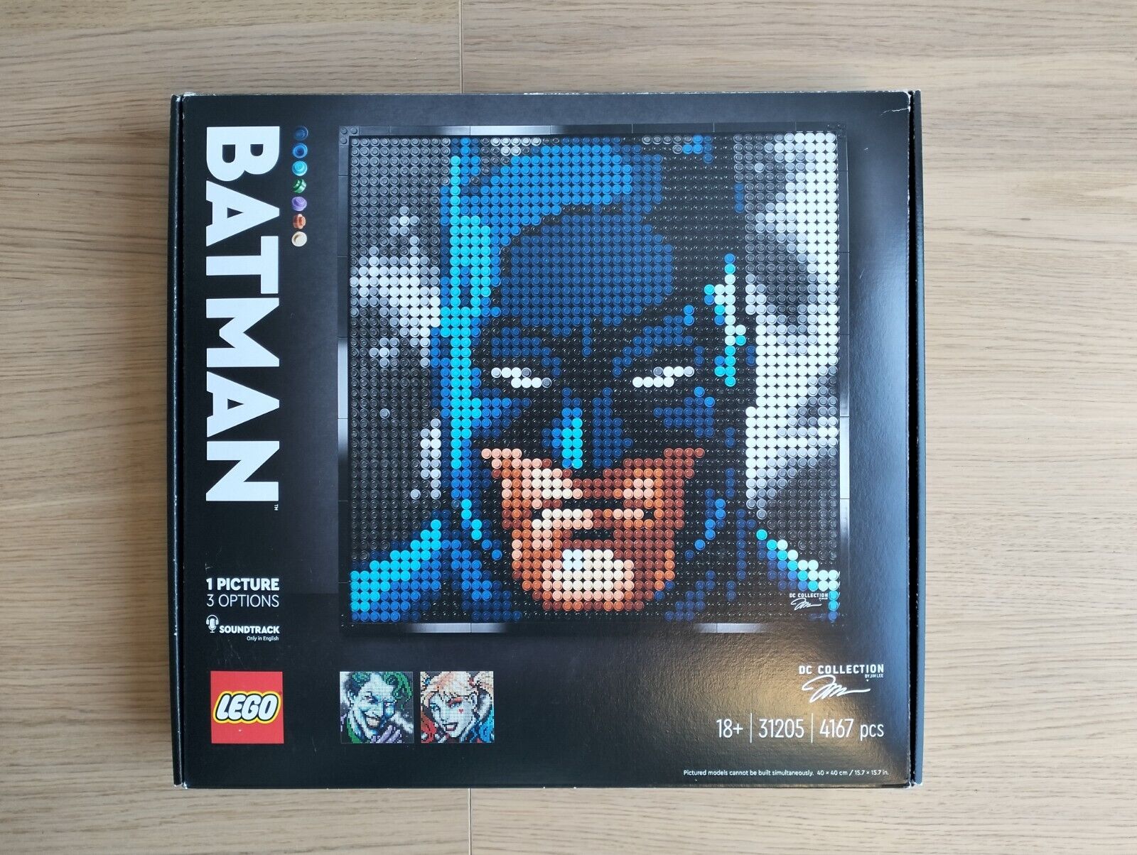 31205 LEGO ART Collezione Jim Lee Batman NUOVO, SIGILLATO