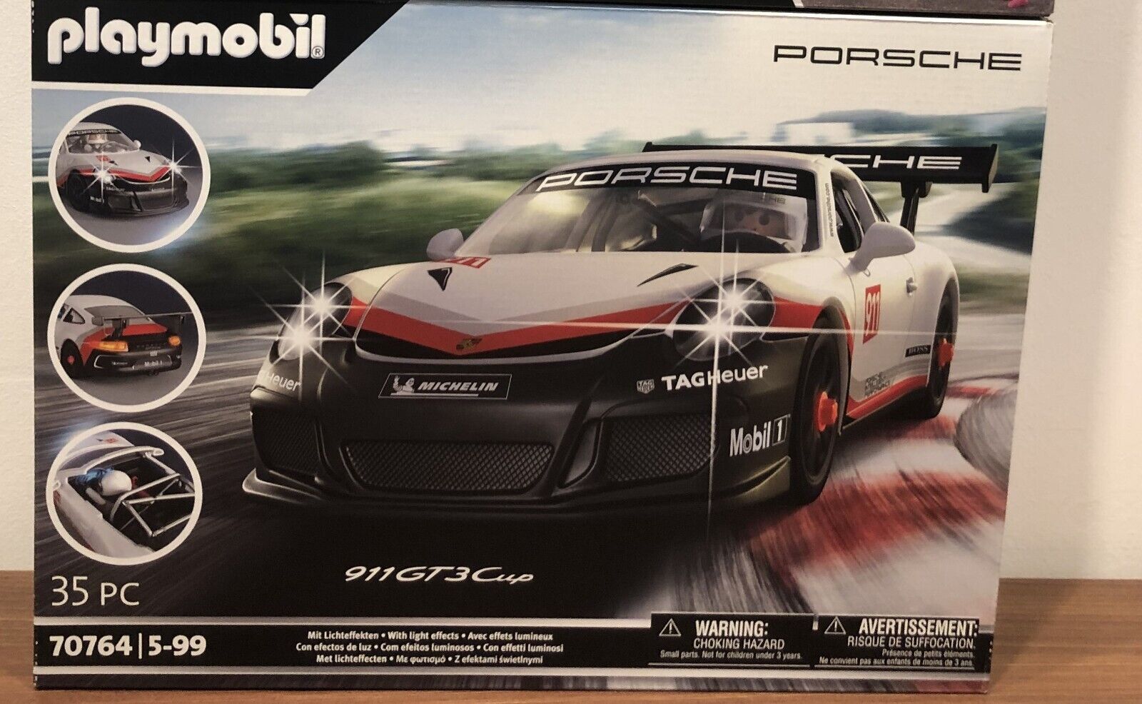 PLAYMOBIL 70764, PORSCHE 911 GT3 CUP